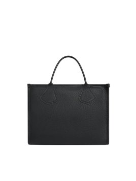 Lancel A12996 - CUIR DE VACHETTE - NOIR cabas zippé m jour de lancel Sac porté main