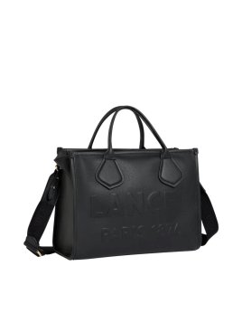 Lancel A12996 - CUIR DE VACHETTE - NOIR cabas zippé m jour de lancel Sac porté main