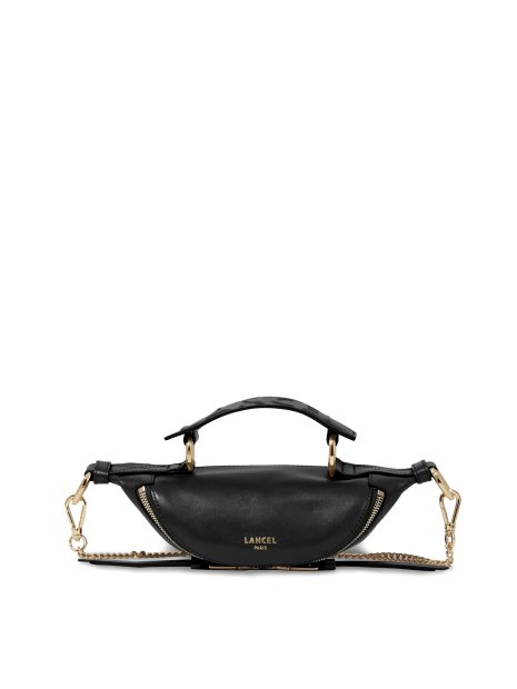 Lancel A12526 - CUIR DE VACHETTE - NOIR sac banane mini lancel origami Sac porté travers Lancel A12526 - CUIR DE VACHETTE - NOIR sac banane mini lancel origami sacs-a-mains