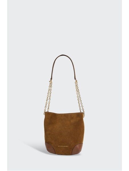 Gerard Darel MINI CHARLOTTE/400 - CUIR DE VAC darel- mini charlotte- porté travers Sac business