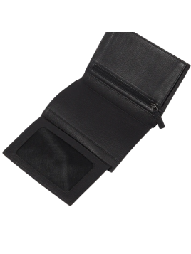 Lancel A12883 - CUIR DE VACHETTE - NOIR come de lancel - portefeuille 15cm Portefeuilles