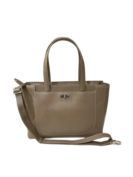 Mac Douglas SAMBA-BUNI/L - CUIR DE BUFFLE -  sac cabas business mac douglas samba l sac-a-main-shopping-toile-ou-cuir
