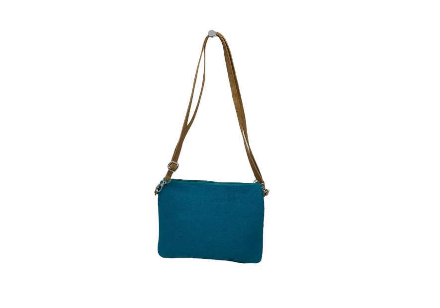 les tropeziennes PIC02 - COTON - TURQUOISE les tropéziennes- picos- pochettes coton Sac business