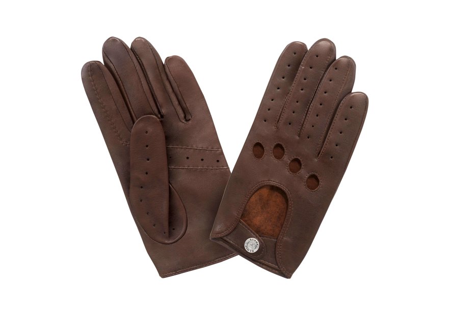Glove Story 22035NF - CUIR D'AGNEAU - TAN -  gants h conduite Gants