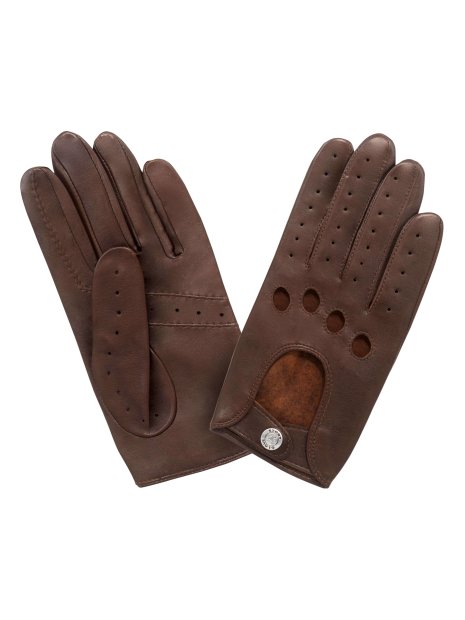 Glove Story 22035NF - CUIR D'AGNEAU - TAN gants h conduite gants-homme