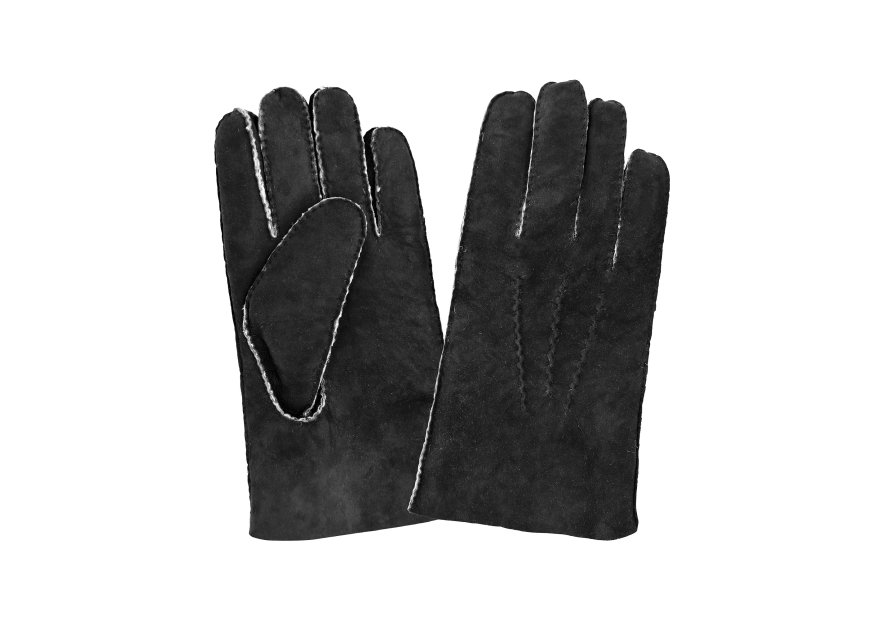 Glove Story 22111CU - CUIR D'AGNEAU - NOIR glove story gants femme doublé moutons Gants