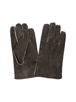 Glove Story 22111CU - CUIR D'AGNEAU - BRUN glove story gants femme doublé moutons Gants