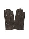 Glove Story 22111CU - CUIR D'AGNEAU - BRUN glove story gants femme doublé moutons gants-femme