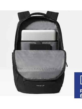 The North Face VAULT - POLYESTER 300D - NOIR the north face- vault- sac à dos Maroquinerie