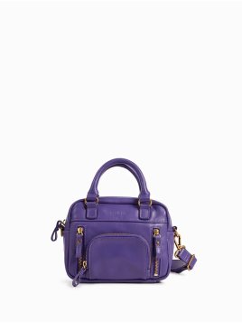 Nat & Nin MICRO MACY - CUIR DE VACHETTE -  micro macy- porté main xs Sac business