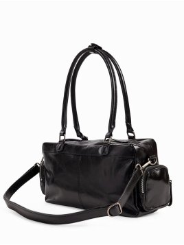 Nat & Nin MACY POCKET - CUIR DE VACHETTE - nat&nin - macy pocket - shopping bowling Sac business