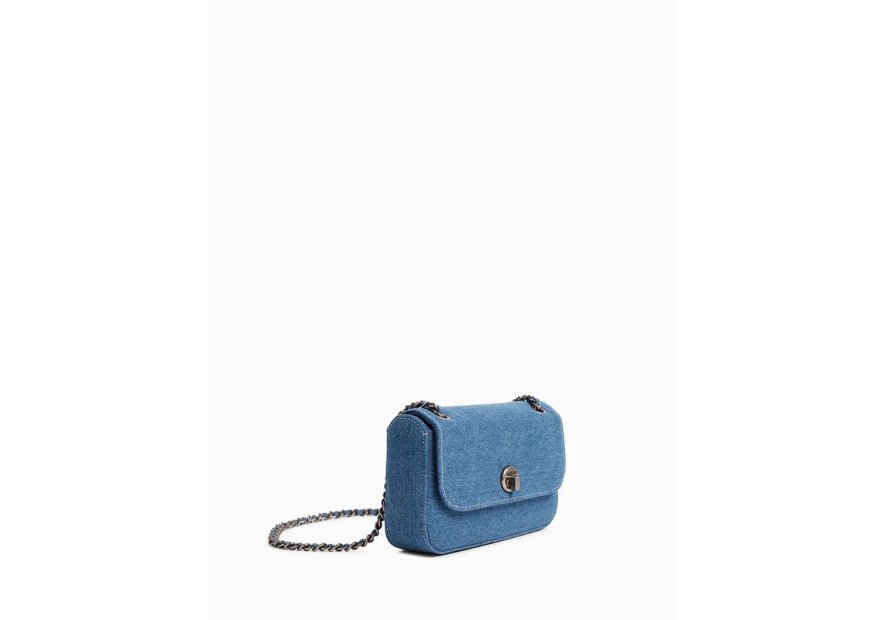 Nat & Nin MINI GRACE DENIM - COTON - DENIM mini grace denim - sac rabat s Sac business