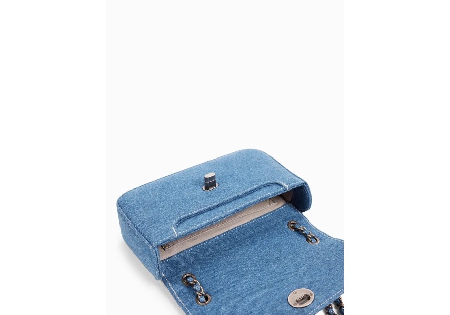 Nat & Nin MINI GRACE DENIM - COTON - DENIM mini grace denim - sac rabat s Sac business