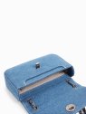Nat & Nin MINI GRACE DENIM - COTON - DENIM mini grace denim - sac rabat s sacs-a-mains