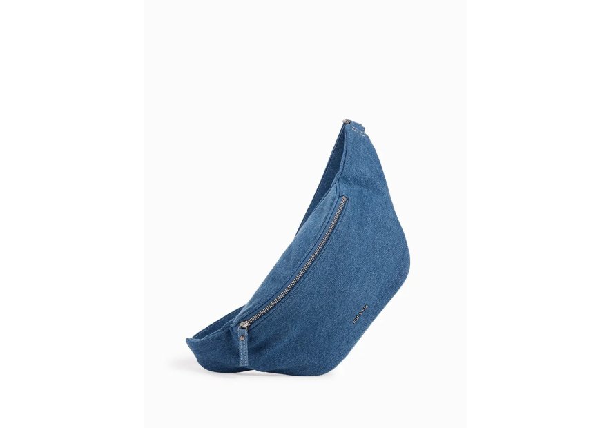 Nat & Nin TRACY DENIM - COTON - DENIM BLUE tracy denim - banane épaule Sac business