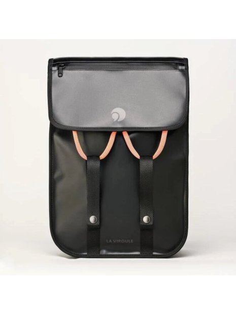 la virgule 18L - TOILE PVC BATEAU - NOIR la virgule - le gravelot 18l - sac à dos m loisirs