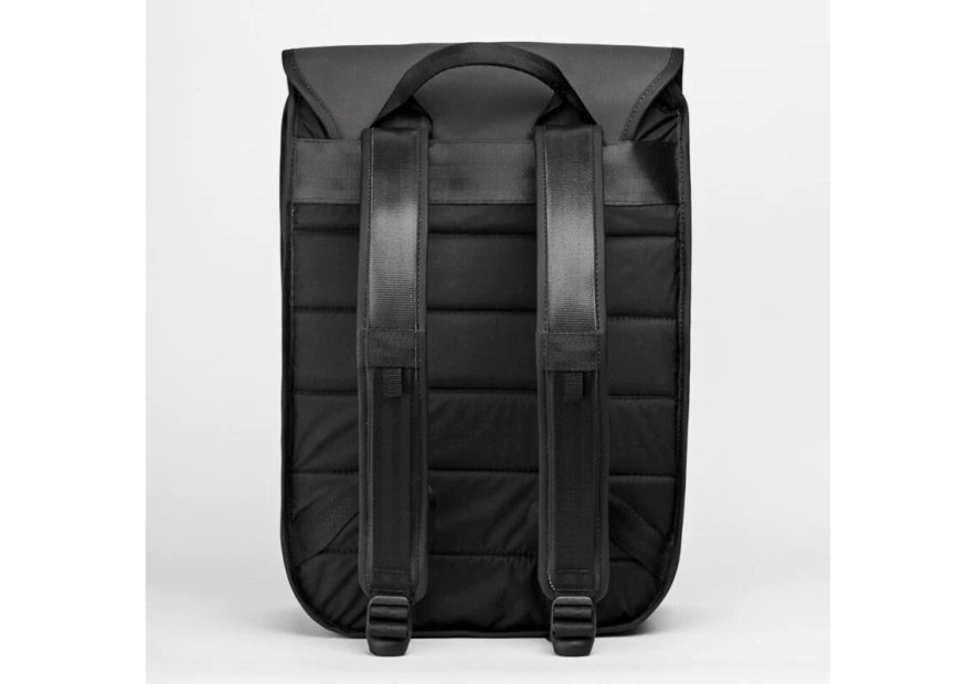 la virgule 18L - TOILE PVC BATEAU - NOIR la virgule - le gravelot 18l - sac à dos m Maroquinerie