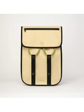 la virgule 18L - TOILE PVC BATEAU - CREAM la virgule - le gravelot 18l - sac à dos m Maroquinerie