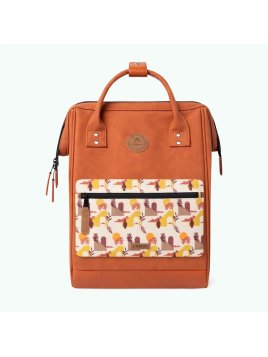 Cabaïa BAGS MEDIUM - POLYURÉTHANE - TAN sac à dos adventurer médium cabaïa Maroquinerie