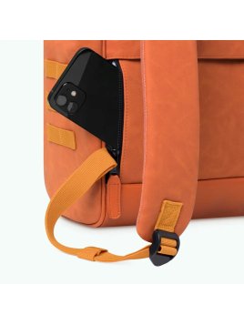 Cabaïa BAGS MEDIUM - POLYURÉTHANE - TAN sac à dos adventurer médium cabaïa Maroquinerie