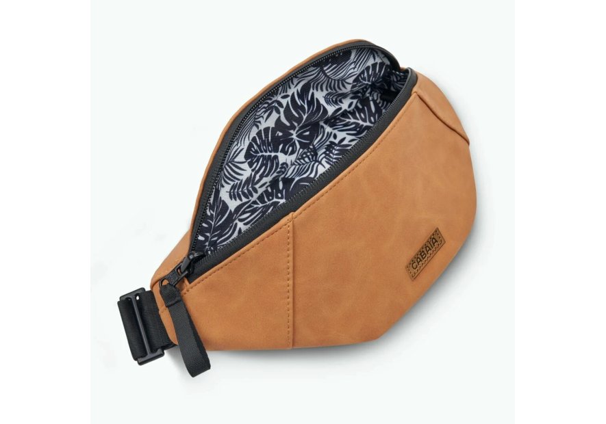 Cabaïa BELT BAG S - POLYURÉTHANE - MOSC sac banane belt bag s Sac business