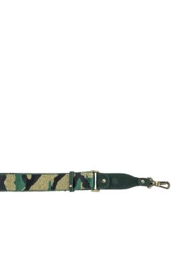 Mila Louise STRAP Z - TOILE - TAIGA VERT mila louise - z- bandoulière Accessoires