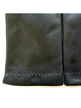 Poujade P61 DC/TACTIL - CUIR D'AGNEAU -  gants homme tactil doublé cachemire henri Gants