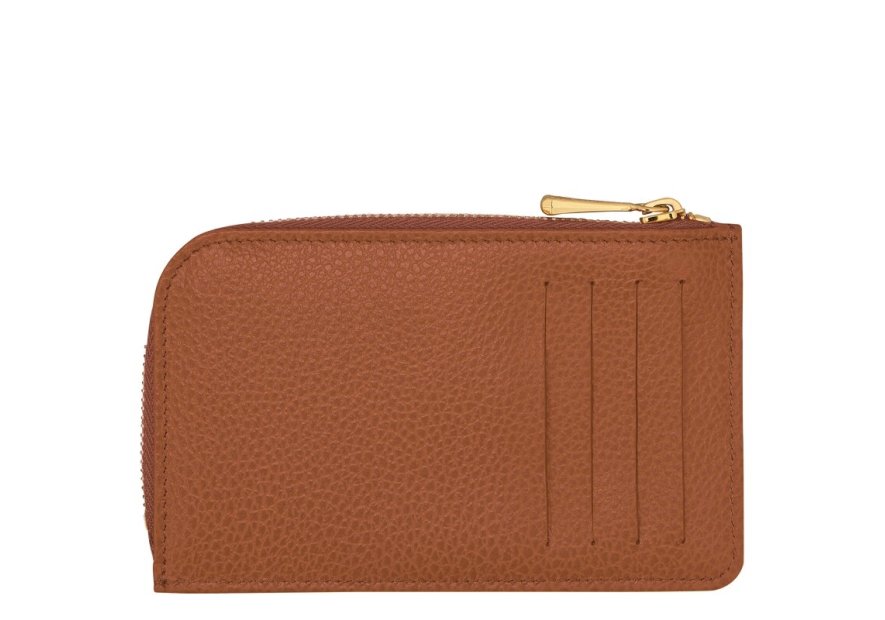 Longchamp 30036/021 - CUIR DE VACHETTE - C porte-cartes le foulonné Porte-cartes