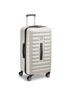 Delsey 2878828 - POLYCARBONATE - IVOIRE delsey-shadow-valise malle 80cm Valises