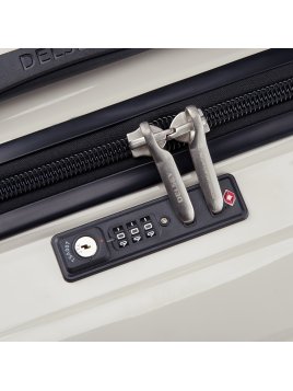 Delsey 2878828 - POLYCARBONATE - IVOIRE delsey-shadow-valise malle 80cm Valises