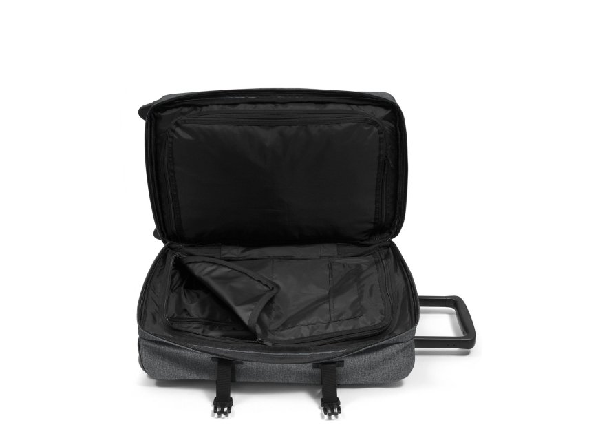Eastpak K96L - POLYESTER - BLACK DENIM - sac de voyage roulettes strapvers s Sac de voyage à roulettes
