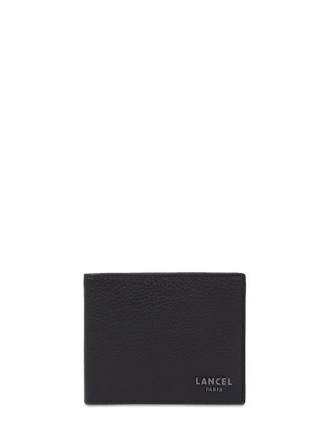 Lancel A12881 - CUIR DE VACHETTE - NOIR lancel-come de lancel-portefeuille portefeuille-homme