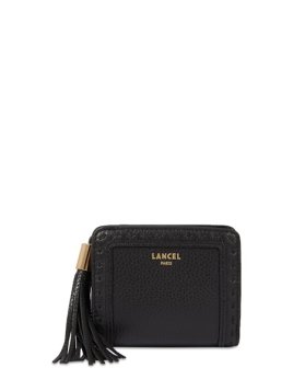 Lancel A12800 - CUIR DE VACHETTE - NOIR lancel-premier flirt-pmpb compact Portefeuilles