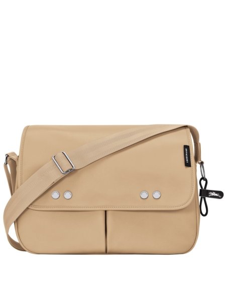 Longchamp 10249/HEK - CUIR DE VEAU - BEIGE sac bandoulière m très paris Sac business