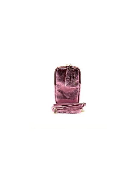 doris POCHETTE PORTABLE - CUIR DE VACH doris- irisé- pochette portable Sac business