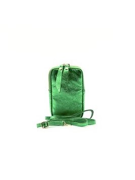 doris POCHETTE PORTABLE - CUIR DE VACH doris- irisé- pochette portable Sac business