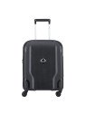 Delsey 3845803 - POLYPROPYLÈNE - NOIR - delsey - clavel - valise cabine 40 bagages-cabine