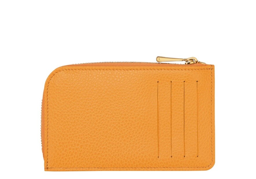 Longchamp 30036/021 - CUIR DE VACHETTE - A porte-cartes le foulonné Porte-cartes