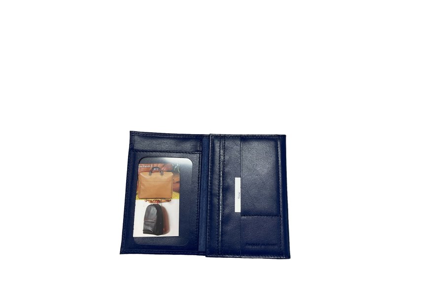 Frandi 222/23 RFID - VEAU - BLEU ZAFFIR frandi - veau - porte cartes identité 3 volets Porte-cartes