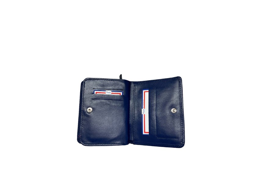 Frandi 273/23 RFID - VEAU - BLEU ZAFFIR frandi - veau - porte monnaie porte billets Portefeuilles