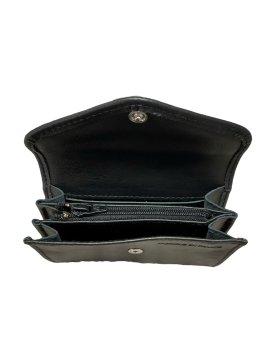 Frandi 295/23 RFID - VEAU - NOIR frandi - veau -porte monnaie rabat long Porte-monnaie