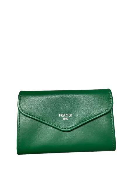 Frandi 295/23 RFID - VEAU - VERT FÔRET frandi - veau -porte monnaie rabat long Porte-monnaie