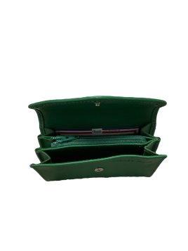 Frandi 295/23 RFID - VEAU - VERT FÔRET frandi - veau -porte monnaie rabat long Porte-monnaie