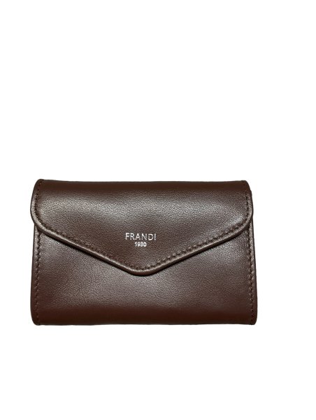 Frandi 295/23 RFID - VEAU - CHOCOLAT frandi - veau -porte monnaie rabat long Porte-monnaie