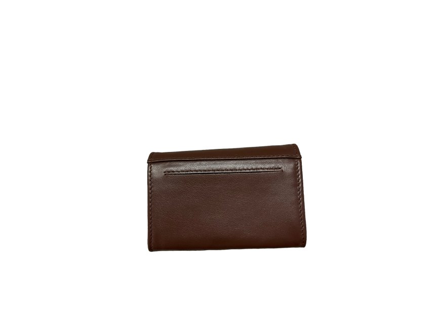 Frandi 295/23 RFID - VEAU - CHOCOLAT frandi - veau -porte monnaie rabat long Porte-monnaie