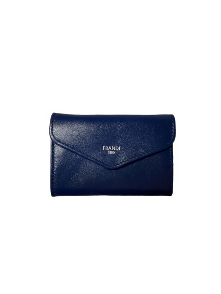 Frandi 295/23 RFID - VEAU - BLEU ZAFFIR frandi - veau -porte monnaie rabat long Porte-monnaie