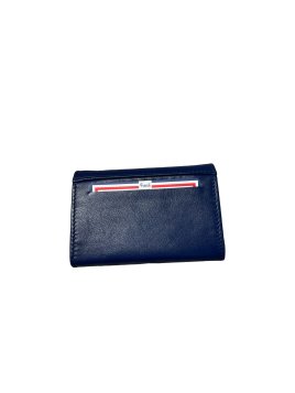 Frandi 295/23 RFID - VEAU - BLEU ZAFFIR frandi - veau -porte monnaie rabat long Porte-monnaie