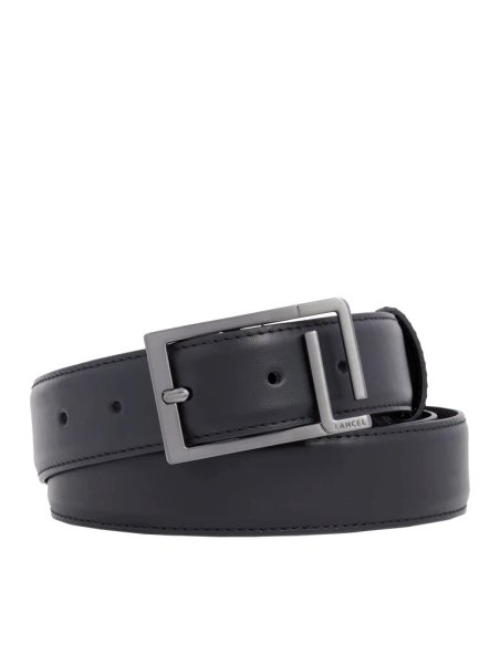 Lancel A12928 - CUIR DE VACHETTE - NOIR lancel-initials-ceinture homme Ceinture homme
