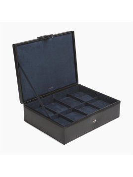 Le Tanneur TBJ7393 - REFENTE CUIR VACH. - N coffret 8 montres fermoir pression t Coffrets à bijoux