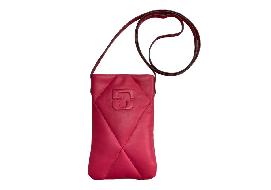 Gerard Darel LE FANNY PHONE/457 - CUIR D'AGNE gerard darel-le fanny phone-étui téléphone Sac porté travers